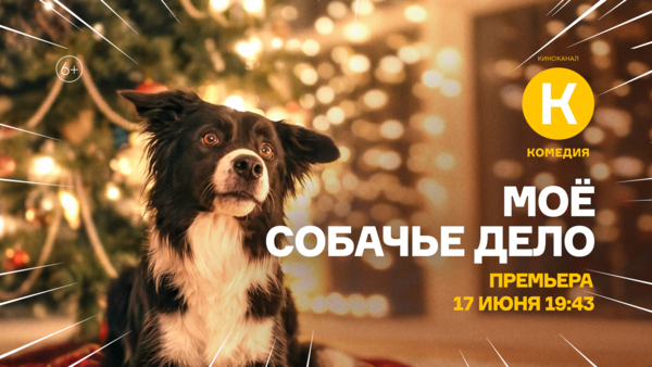 Премьера фильма «Моё собачье дело» на киноканале «Комедия»